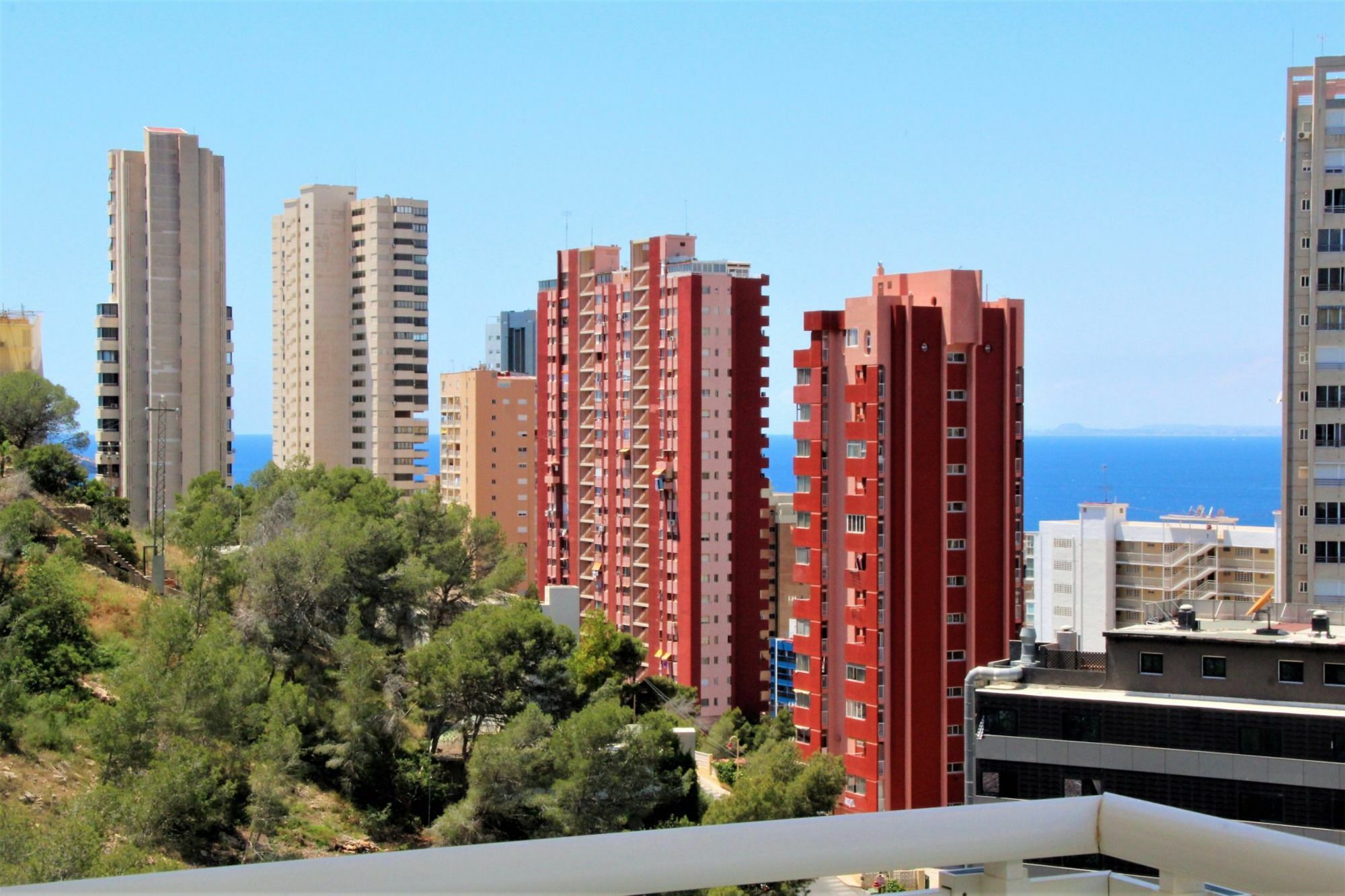 Апартаменты Torre Estoril 13-B Бенидорм Экстерьер фото